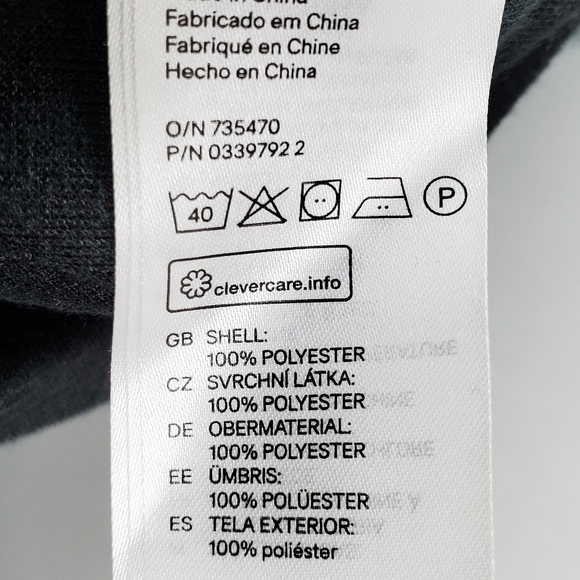 H&M Divided Hooded Plush Panda Pajama Costume M/L - Picture 10 of 11